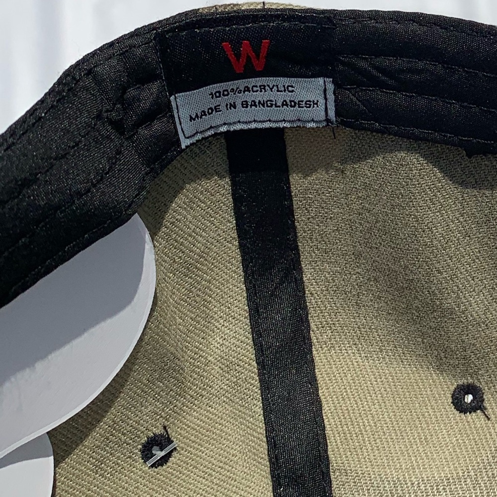 Los Angeles embroidered camouflage velcro strap baseball hat - Picture 7 of 7